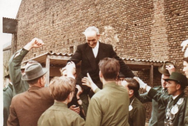 1966 Schützenkönig Franz Wirtz sen